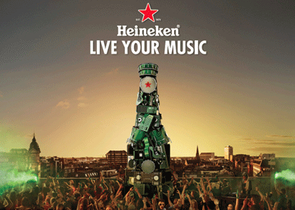 FX Products/ 2017  Heineken : Live Your Music