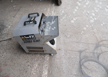Production News/ 2018  Bubble Blast Bubble Machine