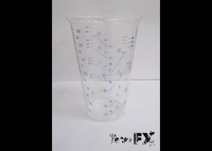Equipment Hire/ Graduated Plastic Mono Cups